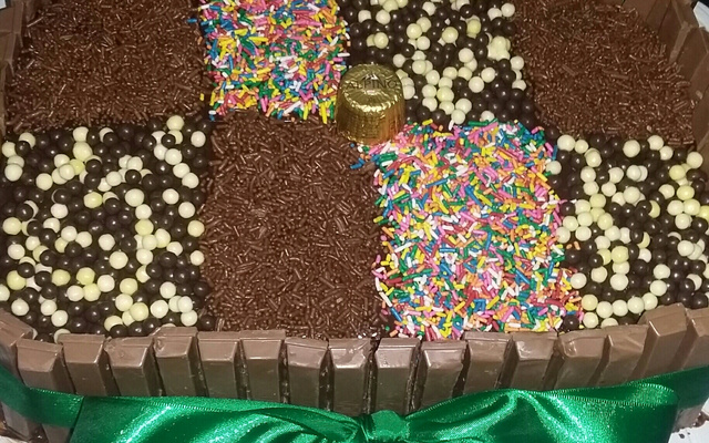 Bolo Kitkat super fácil