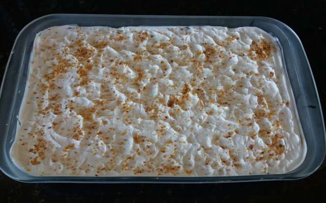 Pavê rápido de amendoim