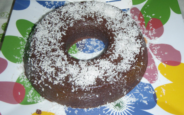 Brigadeirão de microondas