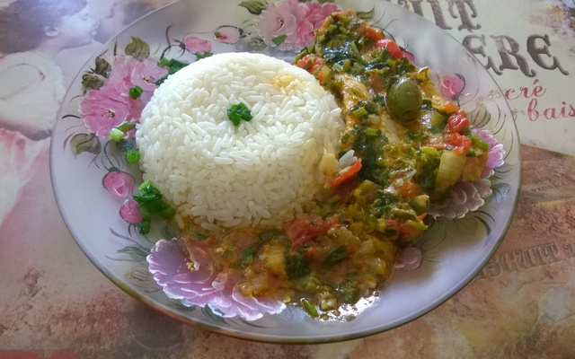 Moqueca de filés de merluza (Lúcio Cezar)