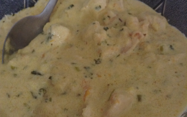 Peito de frango com requeijão cremoso