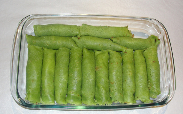 Panqueca de espinafre