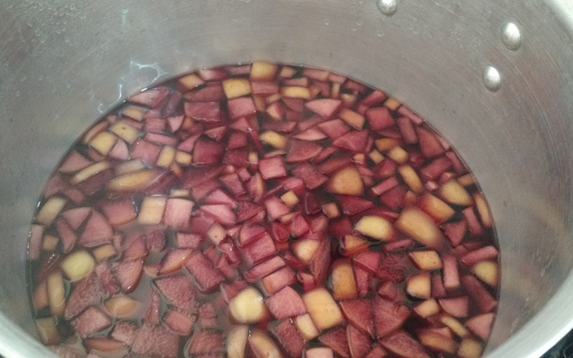 Vinho quente para festa junina