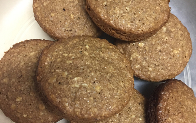 Biscoito integral de aveia