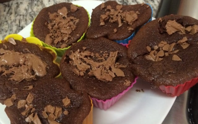Muffin de chocolate