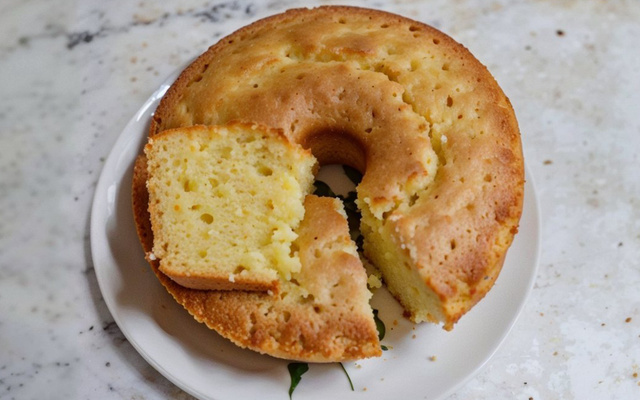 Bolo de fubá superfofo