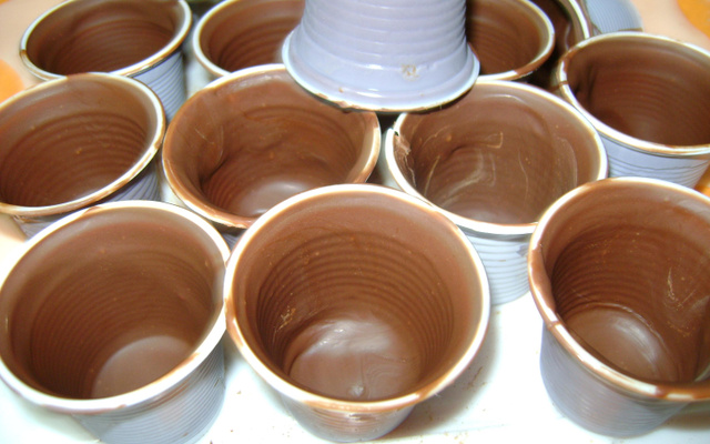 Copinho de chocolate