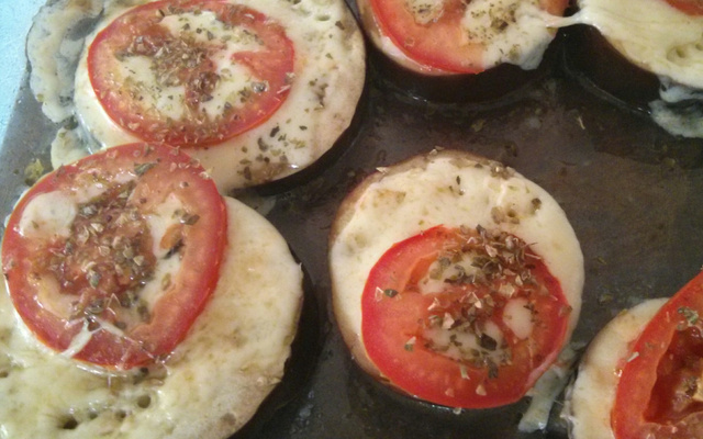 Abobrinha e berinjela ao forno