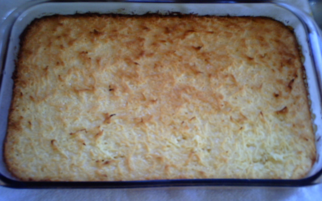 Cocada de forno prática