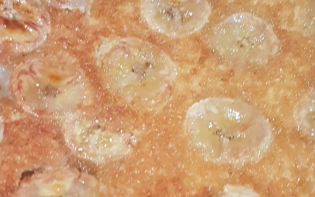 Bolo de banana fit delicioso 
