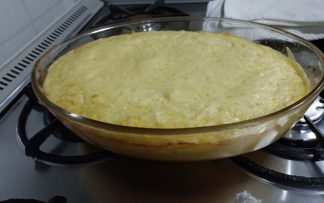 Pamonha assada (salgada)