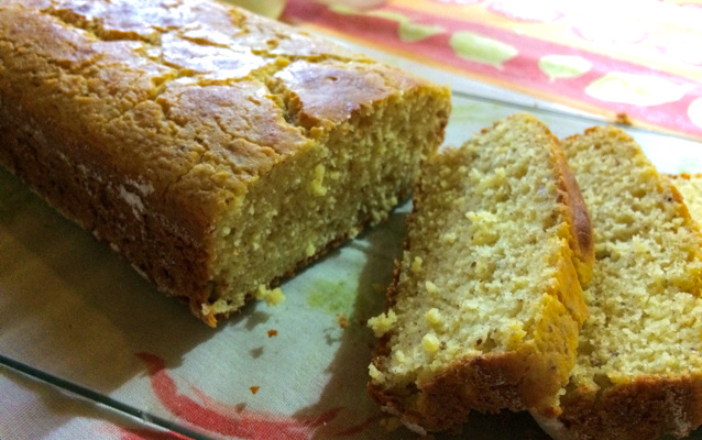Pão sem glúten com farinha de arroz