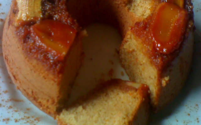 Bolo de banana nutricional