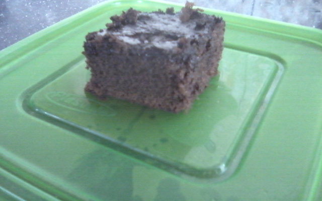 Bolo mousse aerado de chocolate