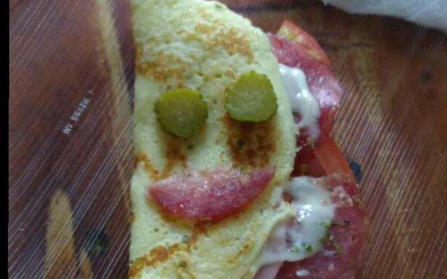 Crepioca doce e salgada