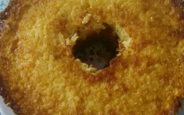 Bolo de mandioca
