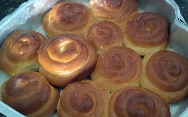 Pão de leite condensado