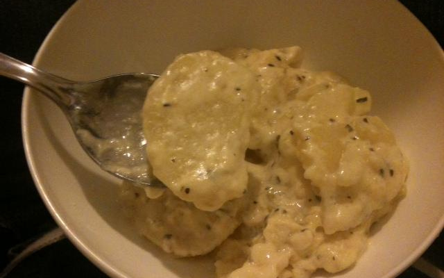 Batata cremosa deliciosa e simples