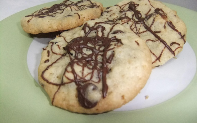 Cookies de Chocolate com Passas