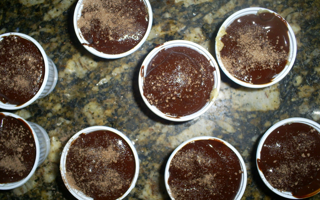 Triplex de amendoim e chocolate