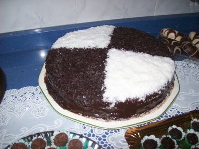 Bolo de chocolate festa