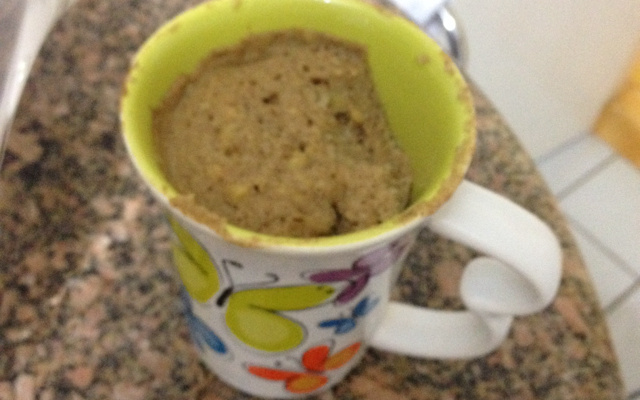 Bolo caneca integral