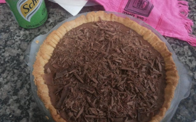 Torta mousse de chocolate