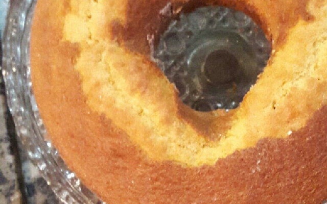 Bolo pão-de-ló de Laranjá