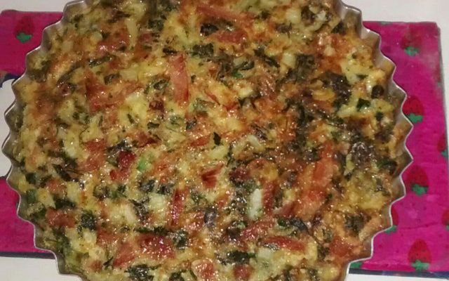 Omelete de forno rápido e fácil