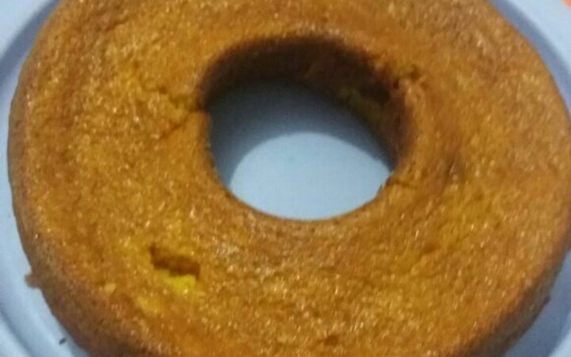 Bolo de milho no liquidificador