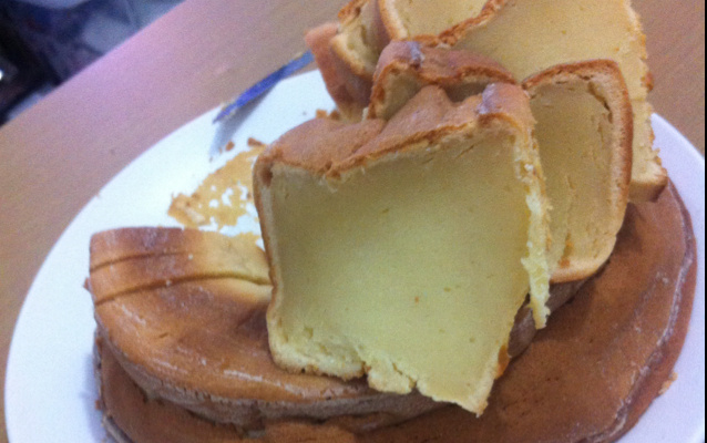 Bolo de leite de liquidificador