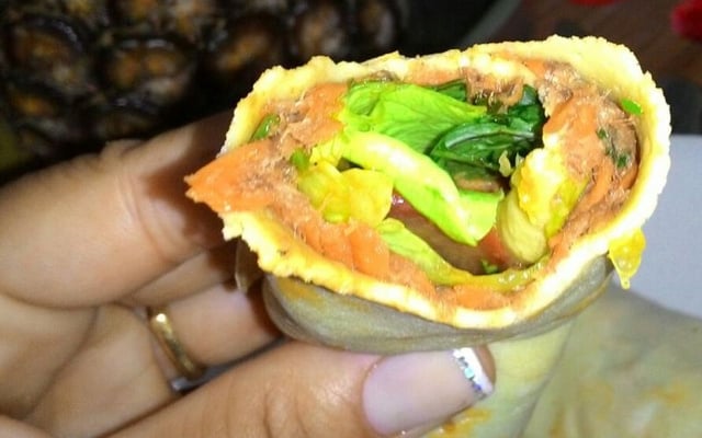 Crepioca simples com sardinha