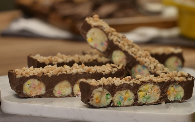 Barra de Bolhas de Chocolate