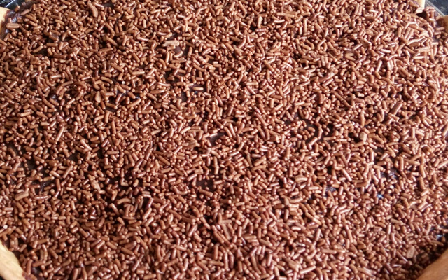 Torta de bolacha bicolor