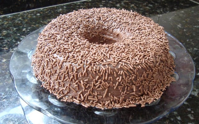 Brigadeirão de forno