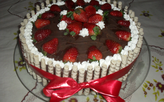 Torta fina de chocolate