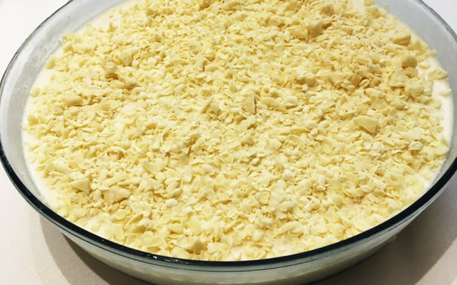 Mousse de leite ninho