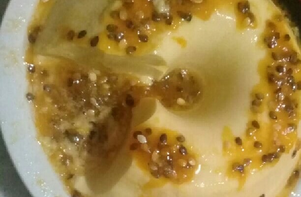 Pudim de maracujá rapidinho