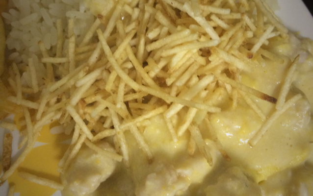 Fricassê de frango rápido