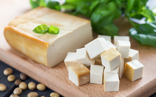 Tofu caseiro (queijo de soja)