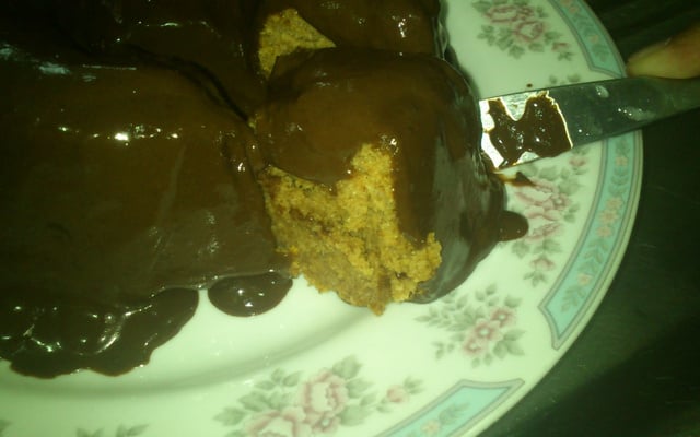 Bolo de cenoura integral sem óleo