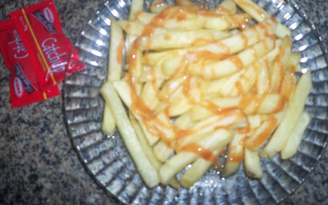 Batata frita sequinha