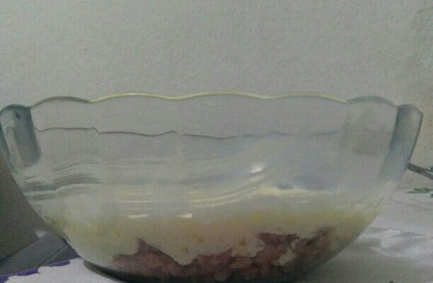 Escondidinho de mandioca com linguiça toscana