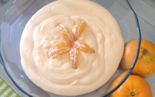 Mousse de tangerina