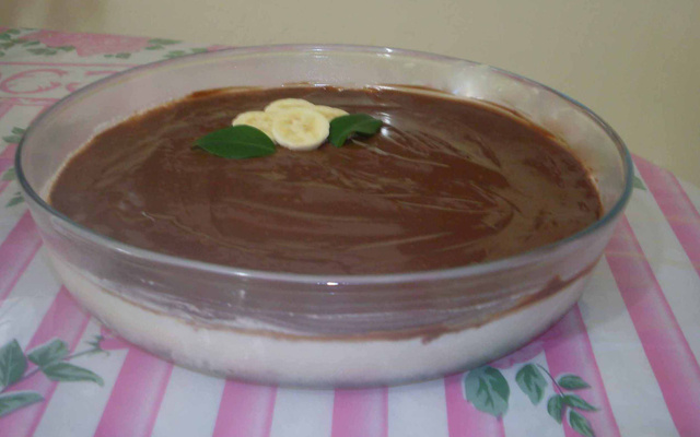 Mousse de banana diet