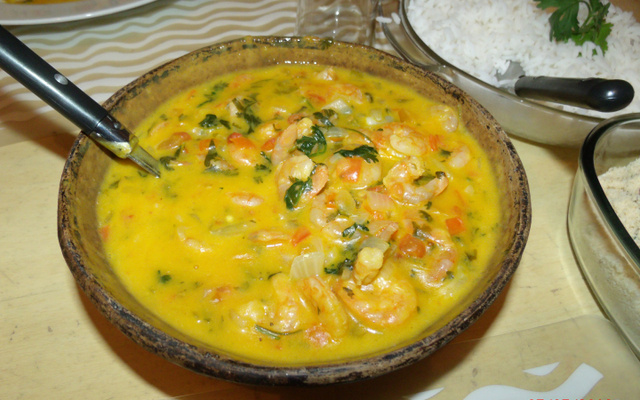 Moqueca de camarão