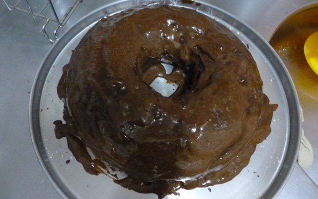 Cobertura de chocolate fácil