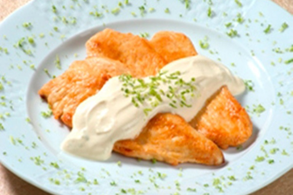 Filés de frango ao limão