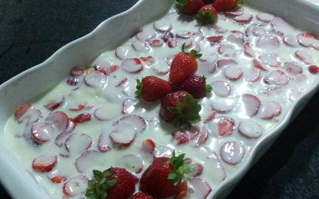 Pavê de Morango da Thaís