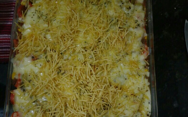 Cachorro quente de forno